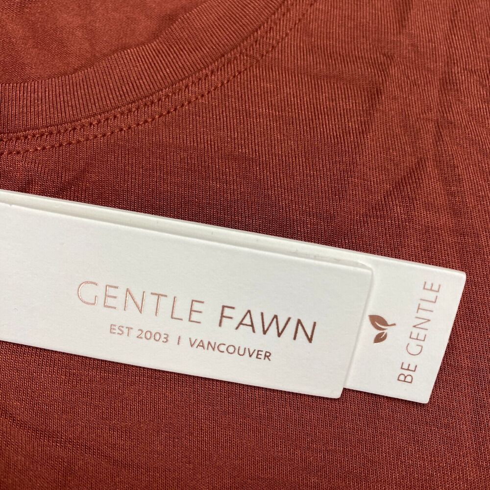 Gentle Fawn Alabama Jersey Knit Short Sleeve T-Shirt Womens Sz M Chili MSRP: $52 - Picture 9 of 16